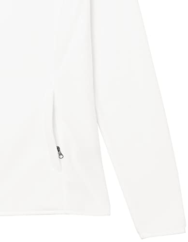 Amazon Essentials Quarter-Zip Polar Fleece Jacket Outerwear-Jackets, Ivory, US M (EU M - L)