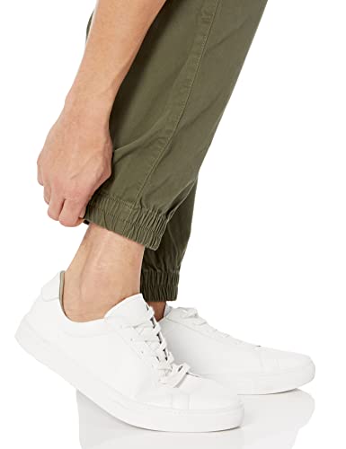 Amazon Essentials Slim-Fit Jogger Pant Casual-Pants, Verde Oliva, M