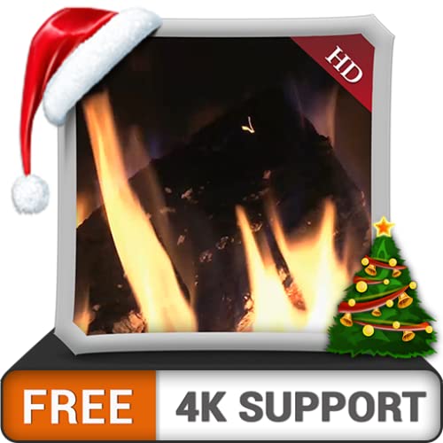 ambiente de chimenea romántica gratis HD: disfrute de las frías vacaciones de Navidad en invierno en su TV HDR 4K, TV 8K y dispositivos de fuego como fondo de pantalla y tema para la mediación y la pa