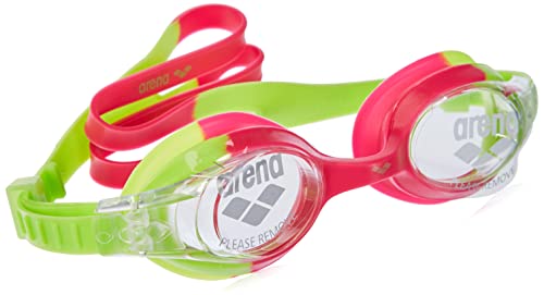 Arena X-Lite - Gafas infantiles de natación, Talla única, Color Verde/Rosa