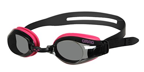 Arena Zoom X-Fit Gafas de Natación, Unisex Adulto, Negro (Pink-Smoke-Black), Universal