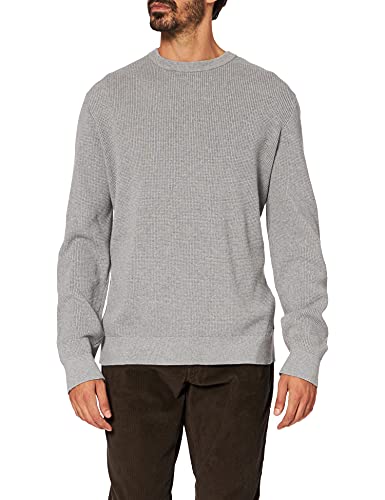 Armani Exchange Pullover Sweater, Grey Melange BC07, XXL