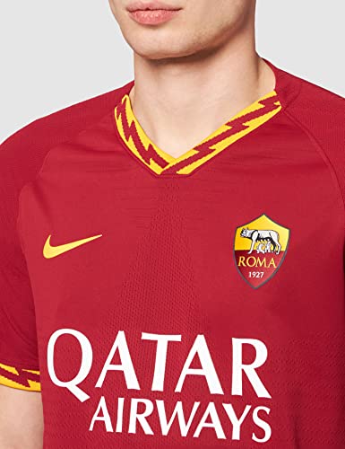 AS Roma Camiseta Equipación Casa Match Vapor 2019/2020, Nike Short Sleeve Top, Hombre, Rojo, M