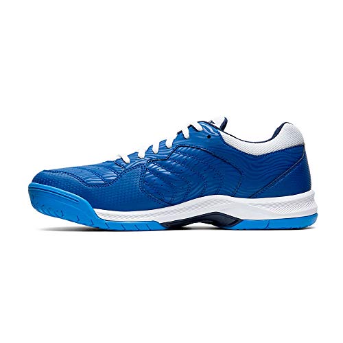Asics Gel-Dedicate 6, Tennis Shoe Hombre, Azul/Blanco, 45 EU