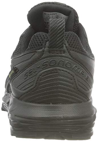 Asics Gel-Sonoma 6 G-TX, Trail Running Shoe Mujer, Black, 35.5 EU