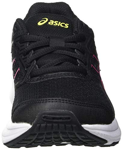 Asics Jolt 3 GS, Road Running Shoe, Black/Hot Pink, 32.5 EU