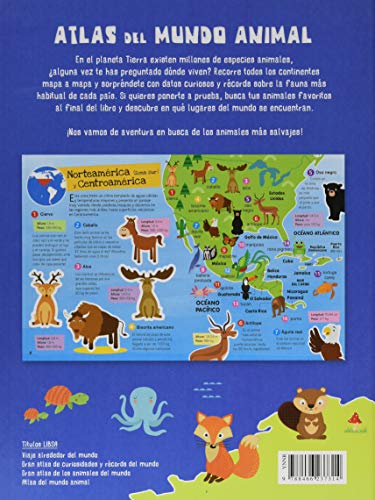 Atlas del Mundo Animal (Descubre el Mundo)