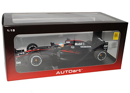 AUTOart McLaren Honda MP4-30 2015 Fernando Alonso Nr 14 Barcelona Spanien mit Fahrer 18121 1/18 Modell Auto