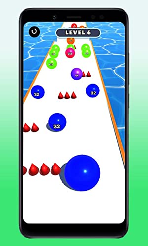 Ball Run 2048 Rolling 3D - Color Ball Roll Match Puzzle Game