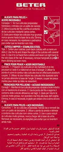 Beter Alicate Manicura Piesles Inoxidable 10 Cm - 125 gr