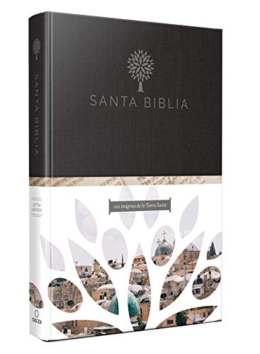 Biblia Reina Valera 1960 letra grande. Tapa dura, fotos de Tierra Santa / Spanish Holy Bible RVR 1960. Large Print, Hard Cover, Photos of the Holy Land