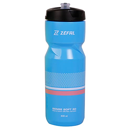 Bidón ZEFAL Sense Soft 65 Azul/Rosa/Blanco, 650 ml