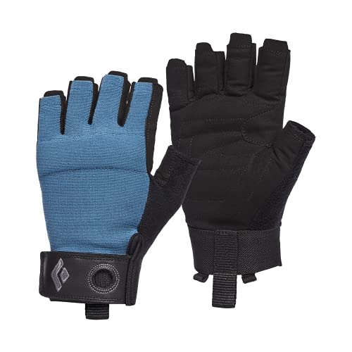 Black Diamond Crag Half-Finger Gloves, Unisex; 4002-Astral BLU; M