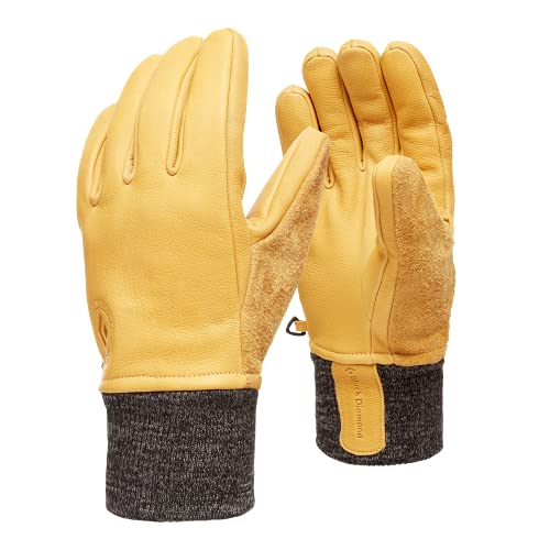 Black Diamond Dirt Bag Gloves Guantes, Unisex Adulto, Natural, Medium