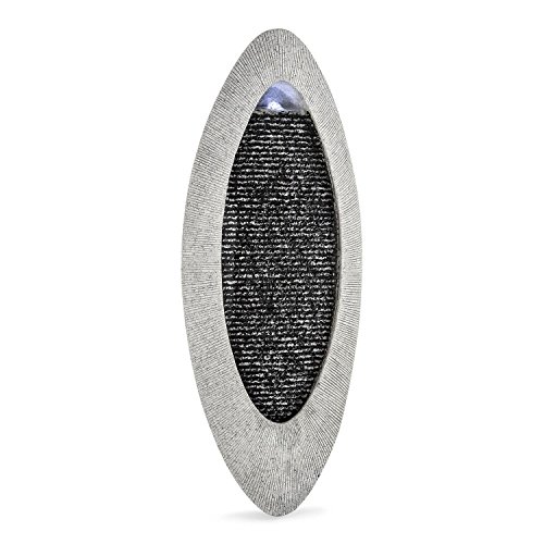 Blumfeldt Gavarnie Fuente de Pared LED (Montaje Sencillo, Juego de Agua, Estilo romantico, Medidas de 37,5 x 89,5 x 9 cm)