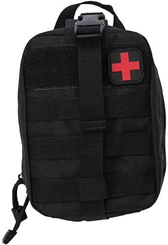 Bolsa de Primeros Auxilios de Supervivencia al Aire Libre Bolsa de Emergencia de Escalada ( Color : Negro )
