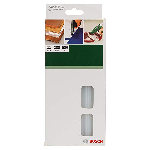 Bosch Professional 2609255800 - Barra pegamento: DIY cristal transp x30 uds. 500 gr: DIY, Beige