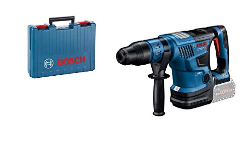 Bosch Professional BITURBO martillo perforador a batería GBH 18V-36 C (con SDS max, sin baterías ni cargador, incl. módulo Bluetooth GCY 42, empuñadura adicional, paño, tubo de grasa, en maletín)