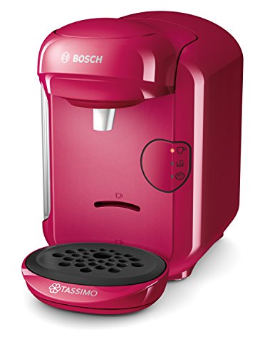 Bosch TAS1401 Tassimo Vivy 2 - Cafetera Multibebidas Automática de Cápsulas, Diseño Compacto, color Fucsia