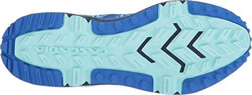 Brooks Cascadia 12, Zapatillas de Running para Asfalto Mujer, Azul (Navy/Blue/Mint 1b496), 42.5 EU