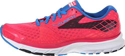 Brooks Launch 3 W, Zapatillas de Running Mujer, Myla Pink/Electric Blue Lemonade, 37 1/2