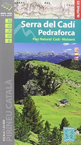 Cadi Serra del / Pedraforca E25 PN Cadi-Moixero by Editorial Alpina S.L. (2016-06-13)