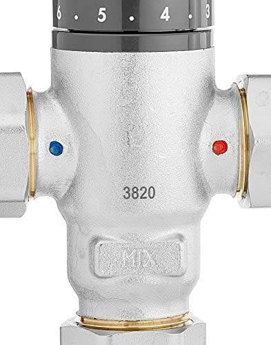 Caleffi 521500 Mezclador Termostático Antical 3/4'' 30-65 °C Regulable