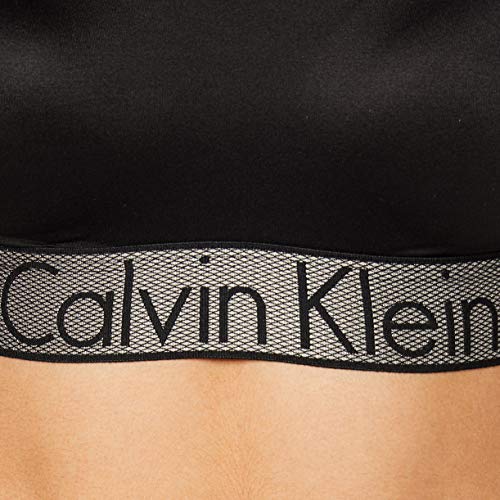 Calvin Klein Bralette-Customized Stretch Sujetador, Negro (Black 001), M para Mujer
