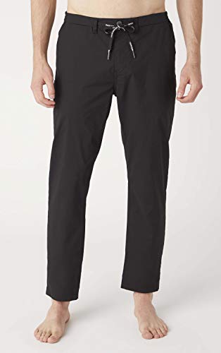 Calvin Klein Jeans Lightweight Slim Chino Pant Pantalones, CK Black, 33W / 32L para Hombre
