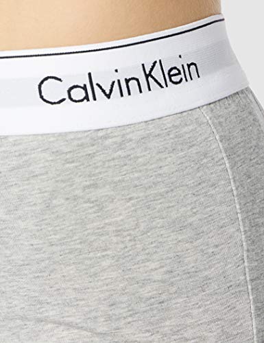 Calvin Klein Modern Cotton Sleepwear-Pant Pantalón de Pijama, Grau (Heather Grey 020), L para Mujer