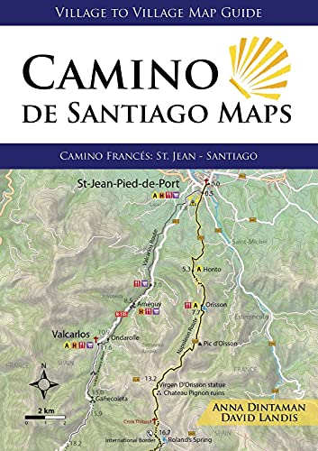 Camino de Santiago Maps: Camino Frances: St Jean - Santiago: 0