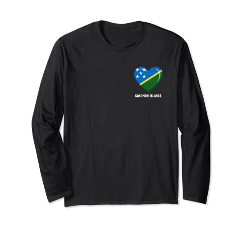 Camisa Bandera de las Islas Salomón | Islas Salomón Manga Larga