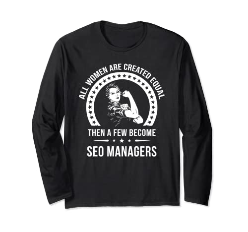 Camisas Seo Manager para Mujer | Seo Manager Manga Larga