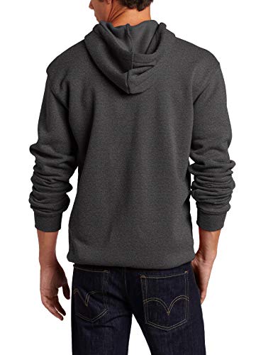 Carhartt Midweight Sleeve Logo Hooded Sweatshirt Sudadera con capucha, Carbon Heather, XL para Hombre