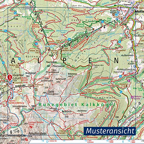 Carta escursionistica n. 672. Dolomiti-Dolomiten 1:35.000 (set di 4 carte): 4 Wanderkarten 1:35000 im Set inklusive Karte zur offline Verwendung in der KOMPASS-App. Fahrradfahren. Skitouren.