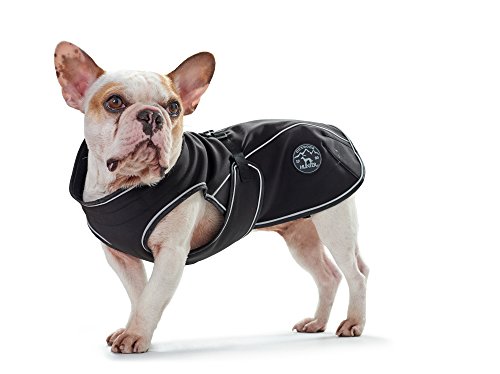 Cazador Uppsala Softshell - Abrigo para Perro, 50 cm, Color Negro