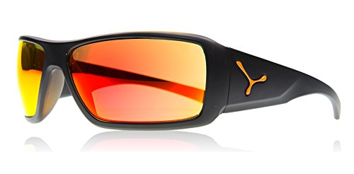 Cébé Utopy Gafas, Unisex Adulto, Multicolor (Matt Black Orange), L