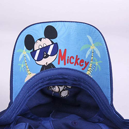 CERDÁ LIFE'S LITTLE MOMENTS 2200007130 Gorra Infantil Mickey Mouse con Licencia Oficial Disney, Multicolor, Talla única para Niños