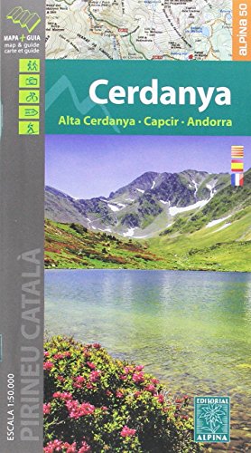 Cerdanya 1:50.000 mapa excursionista. Editorial Alpina. (ALPINA 50 - 1/50.000)