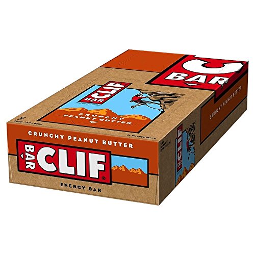 CLIF Bar Chocolate Chip - Barrita Energética 68 g (Paquete de 12)