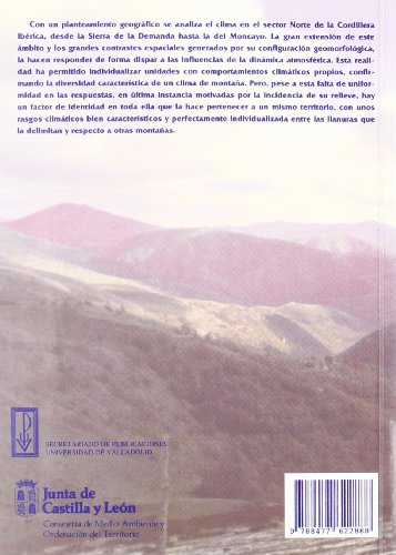 Clima Del Sector Norte de La Cordillera Ibérica, El. Estudio Geográfico
