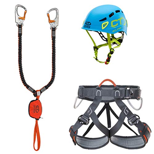 Climbing Technology Kit Ferrata Plus Eclipse Set, Unisex Adulto, Multicolor, Talla única