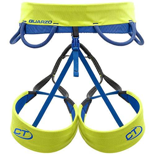Climbing Technology QUARZO Climbing Harness-1 Buckle-Size XL Arnés, Adultos Unisex, Multicolor (Multicolor)
