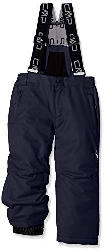 CMP Feel Warm Flat Pantalones, Unisex niños, Azul (Black Blue), 164 (14 años)