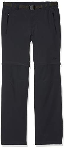CMP - Pantalón para hombre (con cremallera para convertir en bermudas) gris antracita Talla:56
