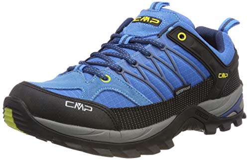 CMP Rigel, Zapatos de Low Rise Senderismo Hombre, Turquesa (Indigo-Marine 02lc), 41 EU