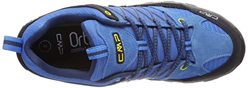 CMP Rigel, Zapatos de Low Rise Senderismo Hombre, Turquesa (Indigo-Marine 02lc), 42 EU