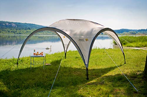 Coleman Carpa Event Shelter, Cenador para Festivales, jardín y Camping, construcción Robusta de mástiles, Gazebo con protección Solar SPF 50+