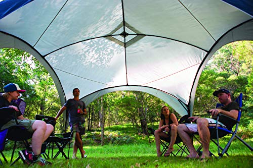 Coleman Gazebo Fast Pitch 3 x 3 m Only with Coleman’s Fastpitch Shelter You Can Start Your Party in Less Than Refugio, Gris