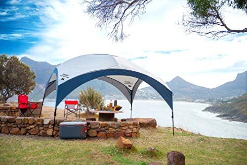 Coleman Gazebo Fast Pitch 3 x 3 m Only with Coleman’s Fastpitch Shelter You Can Start Your Party in Less Than Refugio, Gris